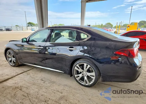 2018 Infiniti Q70L 3.7 Luxe z USA, uszkodzony, nr VIN JN1BY1PP3JM330805